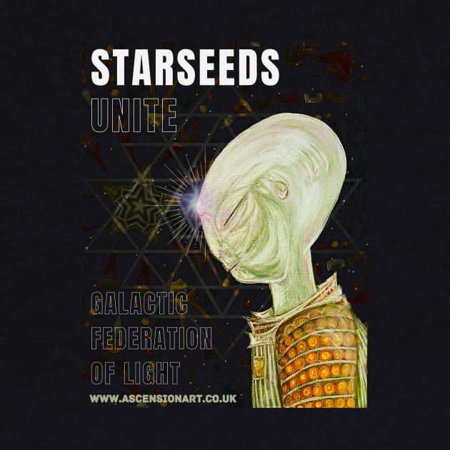 Starseeds Unite by WWW.ASCENSIONART.CO.UK